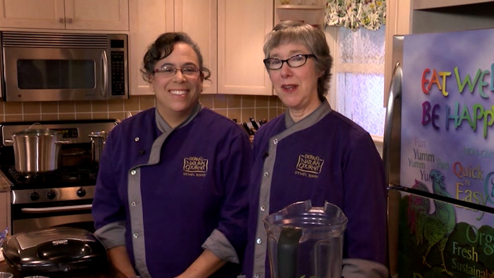 Thumbnail image for Eat Well Be Happy: Quinoa for breakfast, Ricotta poppyseed waffles, Jamming muffins, Alkalyzing smoothie