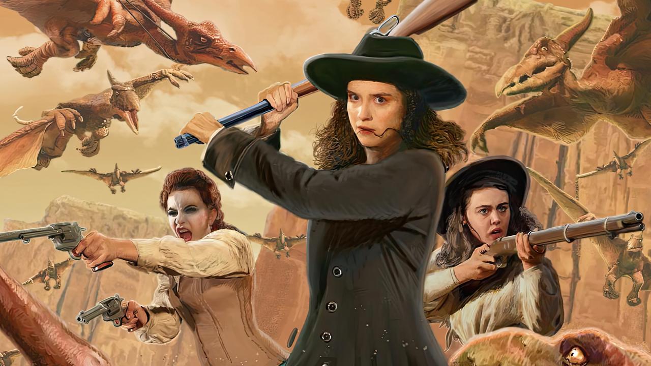 Thumbnail image for Creature Features: Cowgirls vs Pterodactyls